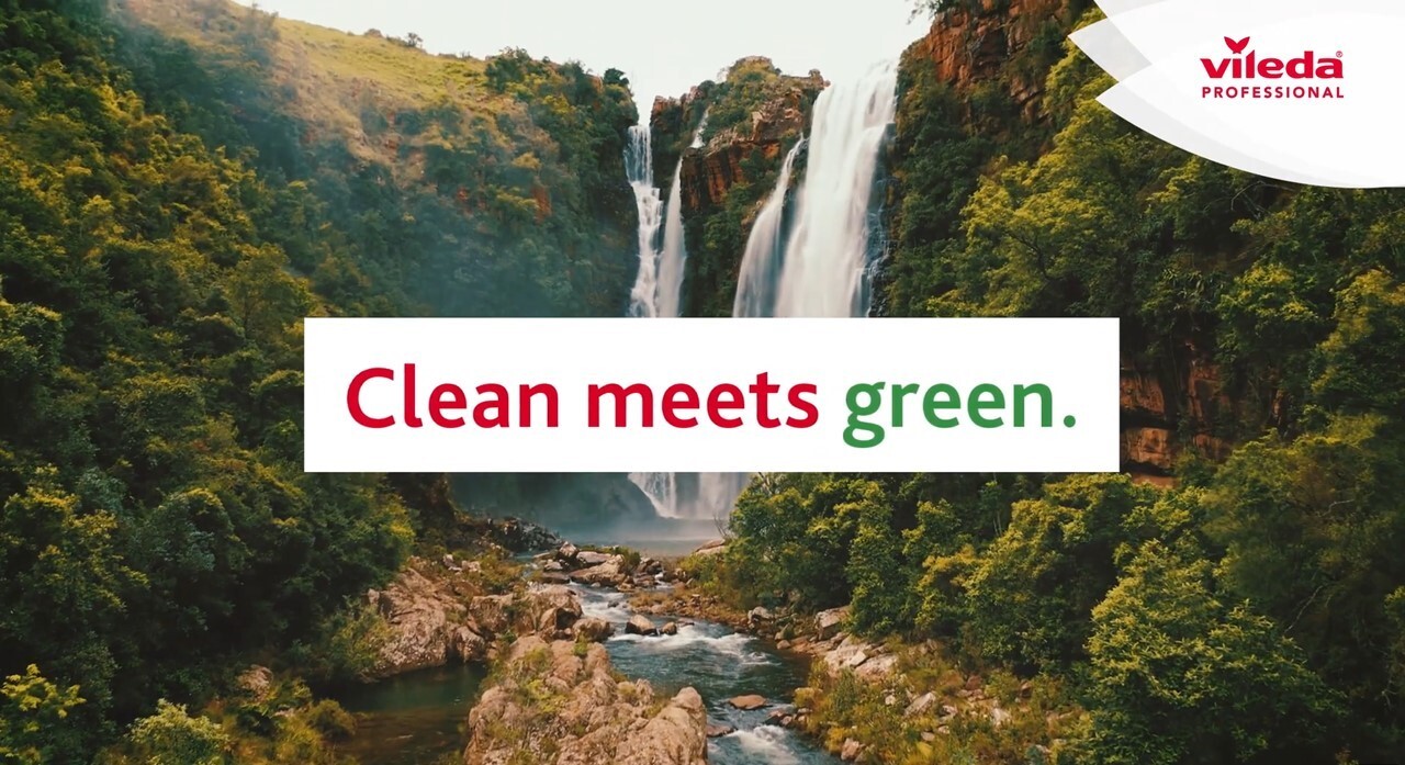 Clean meets Green - sustainability it in the DNA of Vileda Professional and Freudenberg Group 